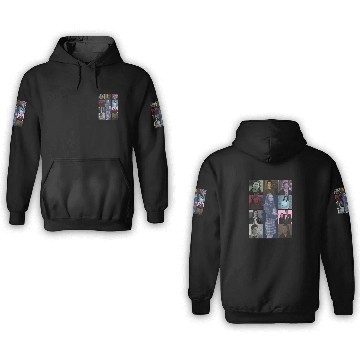 Discover Gilmore Girls Eras Tour Poster (Black Print) 3D Hoodies