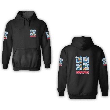 Discover Disney - Donald Duck Grid 3D Hoodies