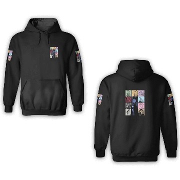 Discover Villains Eras Tour 3D Hoodies