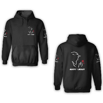 Discover Beauty and The Beast 3D Hoodies