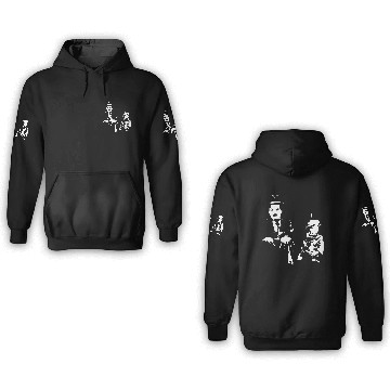 Discover Charlie Chaplin The Kid 3D Hoodies