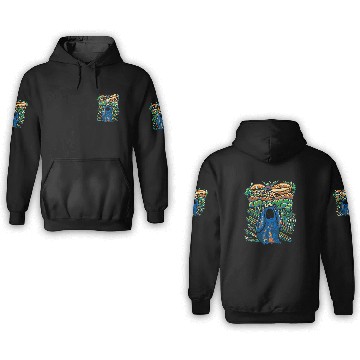 Discover A Monstrous Scream 3D Hoodies