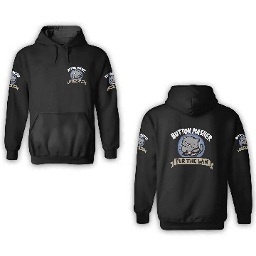 Discover Button Masher 3D Hoodies