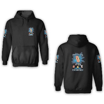 Discover By Your Powers Combined! 3D Hoodies