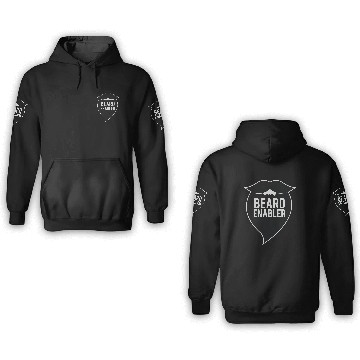 Discover Beard Enabler 3D Hoodies