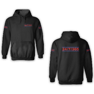 Discover 24-7-365 - Twenty Four Seven 365 3D Hoodies