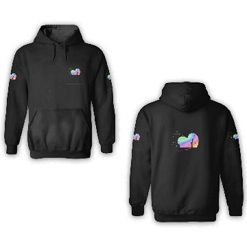 Discover Rainbow Tree 3D Hoodies