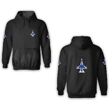 Discover U.S. Air Force Thunderbirds 3D Hoodies