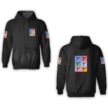 Discover Bruce Lee Vintage 3D Hoodies