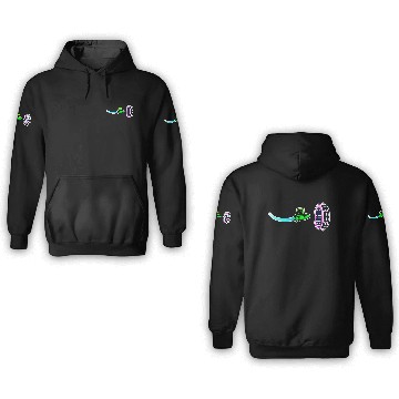 Discover Geometry Dash 3D Hoodies
