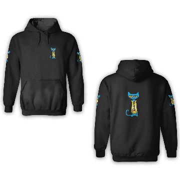Discover Pete the cat 3D Hoodies
