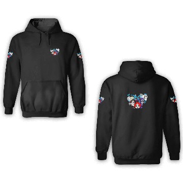 Discover Ruby Gloom heart 3D Hoodies