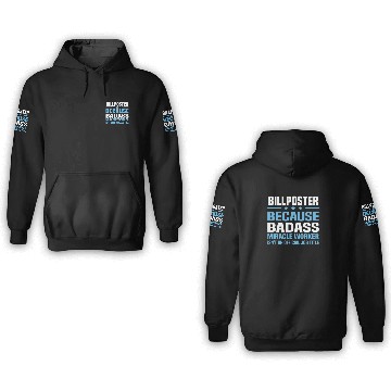 Discover Billposter 3D Hoodies