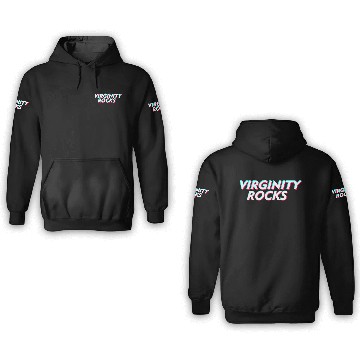 Discover Virginity Rocks 3D Hoodies