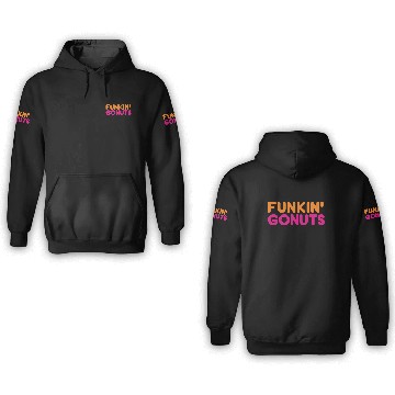Discover Funkin gonuts 3D Hoodies