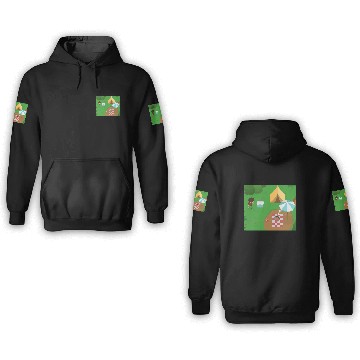 Discover Sneaky Sasquatch Picnic 3D Hoodies