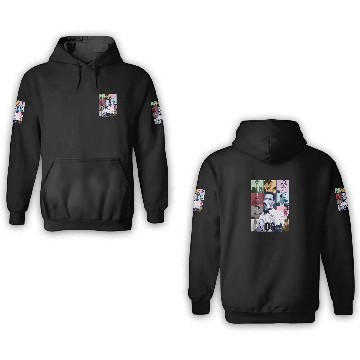 Discover Meet Me At Midnight - Eras Tour Active Hawaiians 3D Hoodies