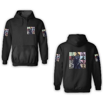 Discover The Last of Us Eras Tour (writing) 3D Hoodies