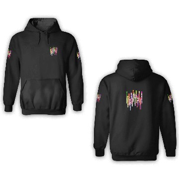 Discover Danganronpa full cast 3D Hoodies