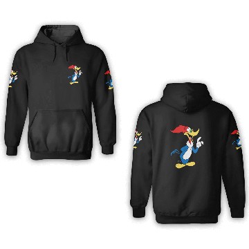Discover Woody Woodpecker - Woodpecker - 3D Hoodies