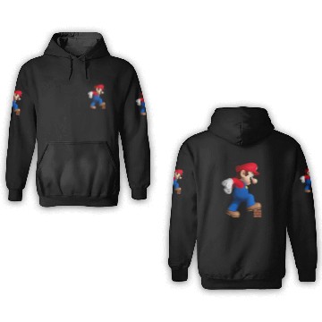 Discover super mario 3D Hoodies