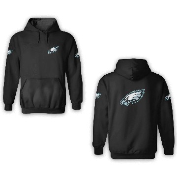 Discover Philadelphias Eagles-Logo 3D Hoodies