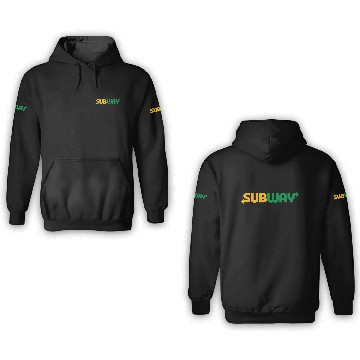 Discover Subway-Logo Baseball Tees 3D Hoodies