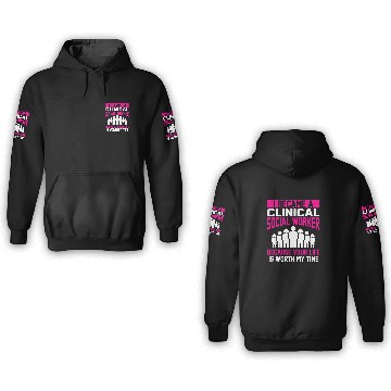 Discover Clinical Social Worker Apparel bests Amazing Workers Design Baseball Tees 3D Hoodies