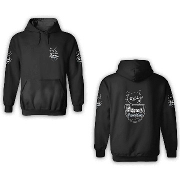 Discover Cat In Pocket Think Pawsitive Gift for Kitty Lovers 3D Hoodies