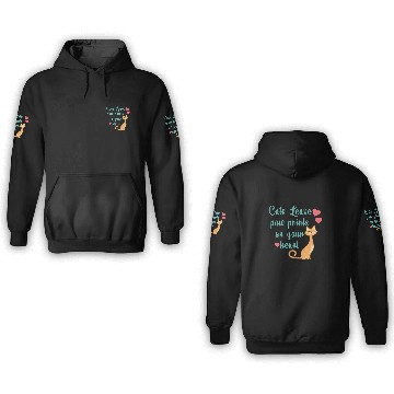 Discover Cats Leave Paw Prints 3D Hoodies