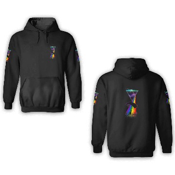 Discover Skydiving Gift vintages Retro Prism Skydiving 3D Hoodies