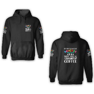 Discover Childcare Provider Daycare Teacher Coffee Lover Drinker Baseball Tees 3D Hoodies