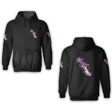 Discover Pastel Goth Kawaii Dagger knifes Break Up Single Sad Emo Zip 3D Hoodies
