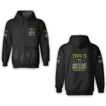 Discover Funny Quote Thumbs Up Awesome Teacher Assistant 3D Hoodies