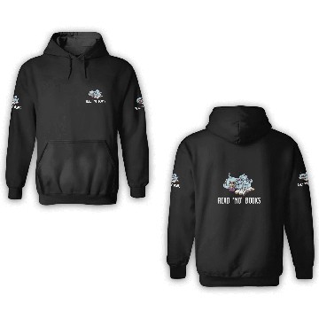 Discover Book Lover Book Club Teacher Reader Reading Library 4 3D Hoodies