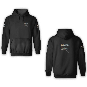 Discover Subnautica Reaper Leviathan 3D Hoodies