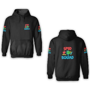 Discover SPED Special Education SPED Teacher Student 1 3D Hoodies