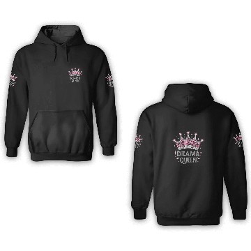 Discover Drama Queen Acting actress film student 3D Hoodies
