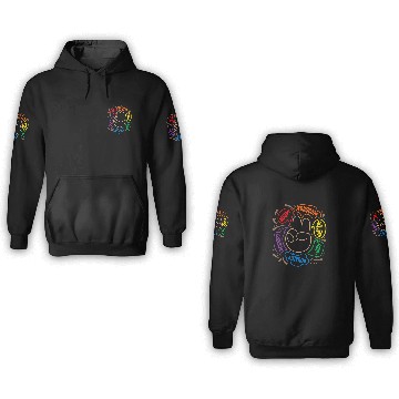Discover Accept Adapt Advocate Inclusion Equity Equality SPED Teacher 3D Hoodies