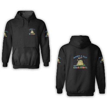 Discover Funny Equal Rights Frog And Toad Say Gay Happy Pride Month 3D Hoodies