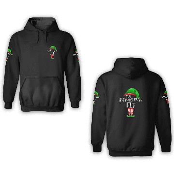 Discover History Buff Elf Family Matching Group Christmas Gift Squad 1 3D Hoodies