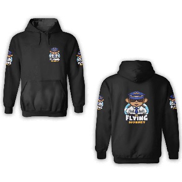 Discover Flying Monkey Pilot 3D Hoodies