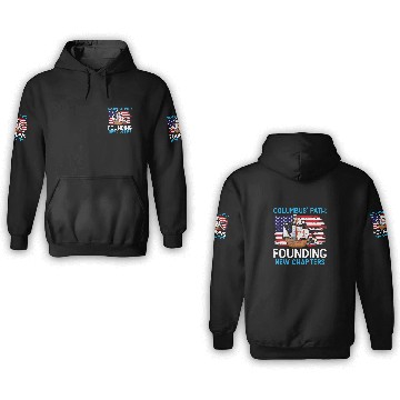 Discover Columbus Path Founding New Chapters Columbus Day 3D Hoodies