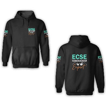 Discover ECSE Teacher SPED Teacher 3D Hoodies