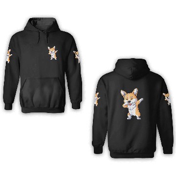 Discover Corgi Pet Dabbings Corgi Corgis Dab Dance For Corgi Lovers 3D Hoodies