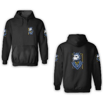 Discover Coyote Mammal Elegant wolfs character Baseball Tees 3D Hoodies