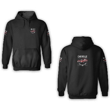 Discover Classic Car Chevelle 1970 Classic 3D Hoodies