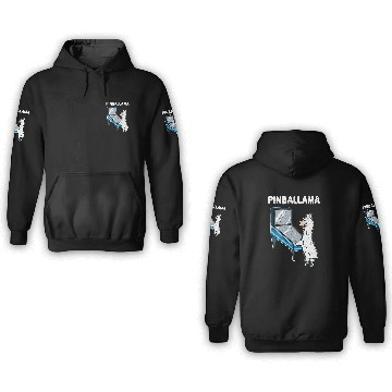Discover Llama Pet Pinballama Pinball Zip 3D Hoodies