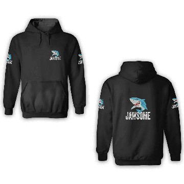 Discover Shark Pet Jaws Awesome Jawsome Shark Lovers Cool Baseball Tees 3D Hoodies