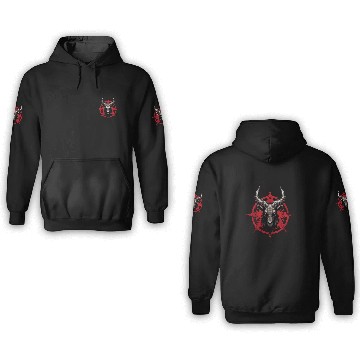 Discover Goats Pet Head Baphomest Pentagram Satanic Devil Occul Baseball Tees 3D Hoodies